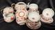 Vtg Kutani Tea Set Red Horses Rare Design Signed 1940-50 Eggshell Thin Serves 10