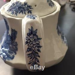 Vtg Ridgeway Meadowsweet Ironstone 27 piece Tea Set with Plates