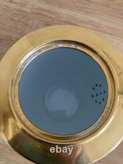 Vtg Tiffany & Co. Hand painted 22K Gold Porcelain Teapot Set of 3 USA