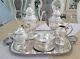 Wm Rogers $ Son, Spring Flower Silver-plated Coffee/teapot Set Beautiful