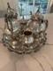 Wallace Baroque Silverplate 281-284 & 1116, Coffee Pot Tea Pot Cream & Sugar Set
