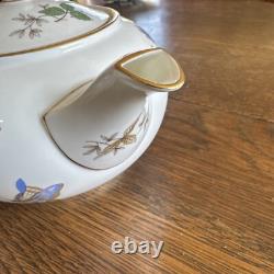 Wedgewood Charnwood Bone China Tea Pot withLid, Sugar with Lid & Cream England UK