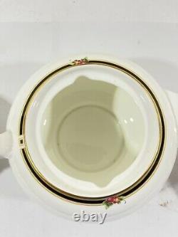 Wedgewood Clio Bone China Tea Pot Sugar Bowl Creamer Set England