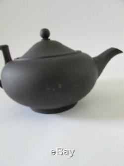 Wedgwood Black Basalt Teapot Set