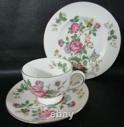 Wedgwood Charnwood 23 Piece Tea Set Including Tea Pot 1st Quality Vgc