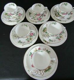 Wedgwood Charnwood 23 Piece Tea Set Including Tea Pot 1st Quality Vgc