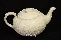 Wedgwood Coalport China Countryware Cabbage Teapot Creamer Sugar Bowl & Tray Set