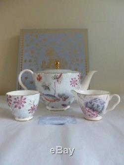 Wedgwood Cuckoo Tea Story Large Teapot Sugar & Cream Set New Unused Boxed