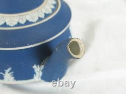 Wedgwood Jasperware Dark Blue Set Teapot Lid