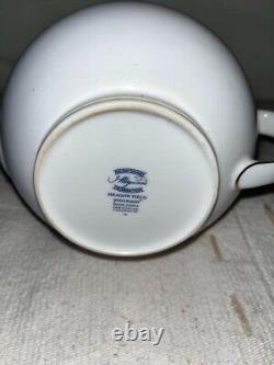 Wedgwood MEADOW FIELD Teapot Tea Pot / Cup Saucer Pair Set