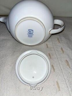 Wedgwood MEADOW FIELD Teapot Tea Pot / Cup Saucer Pair Set