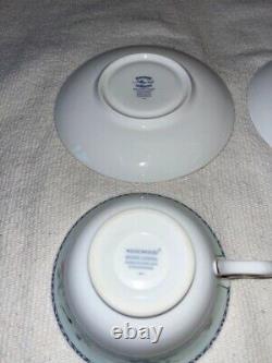 Wedgwood MEADOW FIELD Teapot Tea Pot / Cup Saucer Pair Set