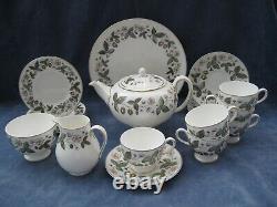 Wedgwood Strawberry Hill 23 piece Tea Set including Large Tea Pot First Quality