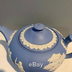 Wedgwood Tea Set, Teapot, Covered Sugar & Creamer, Vintage, Made In England