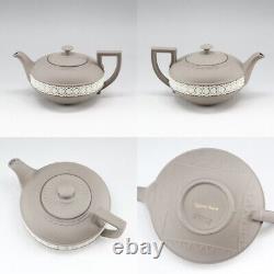 Wedgwood Teapot Collection Set of 6 Dancing Hours The Garland etc. With Box