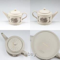 Wedgwood Teapot Collection Set of 6 Dancing Hours The Garland etc. With Box