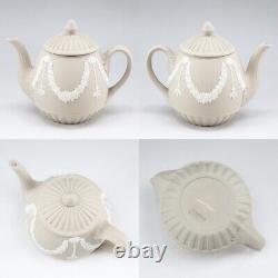 Wedgwood Teapot Collection Set of 6 Dancing Hours The Garland etc. With Box