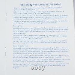 Wedgwood Teapot Collection Set of 6 Dancing Hours The Garland etc. With Box