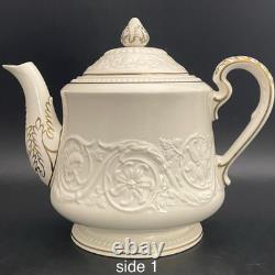 Wedgwood of Etruria Gold Trim Patrician Teapot c1930s Made in England 4 cups