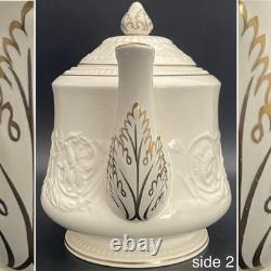 Wedgwood of Etruria Gold Trim Patrician Teapot c1930s Made in England 4 cups