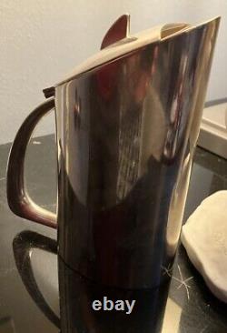 Widmann Art Deco Coffee Tea Pot Pitcher Deskey Luc Lanel Jensen Ponti 1930 Style