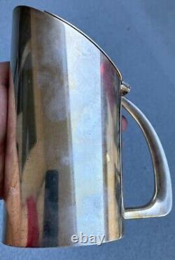 Widmann Art Deco Coffee Tea Pot Pitcher Deskey Luc Lanel Jensen Ponti 1930 Style