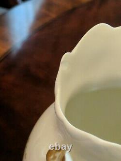 Wm Guerin co Limoges France Tea set teapot creamer sugar 5 cups & saucers 6 bowl