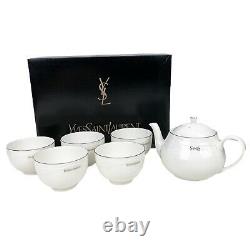 YSL Vintage Tea Pot & Cup Set