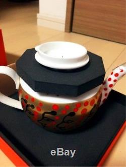 Yayoi Kusama Teapot Limited Edition Art Japanese Love Forever LOUIS VUITTON
