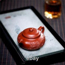 Yixing Dahongpao Shuanglong Antique Teapot Household Tea Set