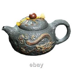 Yixing Purple Clay Pot 300cc Handmade Tea Making Set