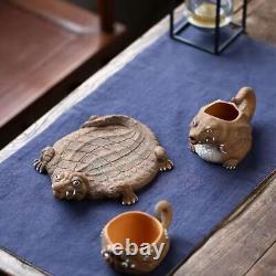 Yixing Purple Clay Pot China Kung Fu Tea Set Fair Cup Tea Cup Tea Mat