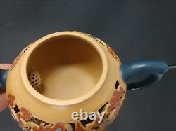 Yixing Zisha Tea Set AWARD WINNING MASTER CHEN DESHENG (b. 1962) Teapot Cups