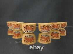 Yixing Zisha Tea Set AWARD WINNING MASTER CHEN DESHENG (b. 1962) Teapot Cups