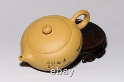 Yixing zishaduan clay Handmade Bird Flower xishi infuser Teapot tea pot Set