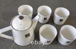 Yves Saint Laurent Teapot & 5 Cups Tea Ware Set Tableware Yamaka No Box