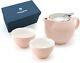 Zerojapan Gift Set Universal Teapot For 3 People & Teacup Wide 2 Pieces P