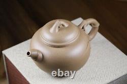 Zisha Teapot Authentic Yixing Clay Teapot from Chinese Master Floral Design